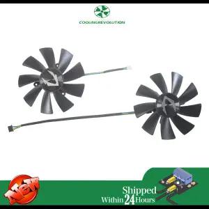 ZOTAC 게이밍 지포스 RTX 2080 RTX 2080 Ti 앰프 ZT-T20820D-10P OC용 100MM GAA8S2U DC12V 0.45A 4핀 그래