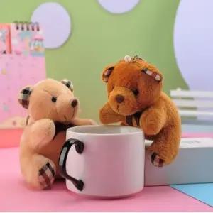 미니 귀여운 곰인형 열쇠고리 키홀더 키링 FM726 (WFFW3W4)