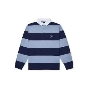 [폴로 랄프 로렌]POLO RALPH LAUREN 아이코닉 럭비 셔츠-블루 MNPOKNI16824547-400 898734