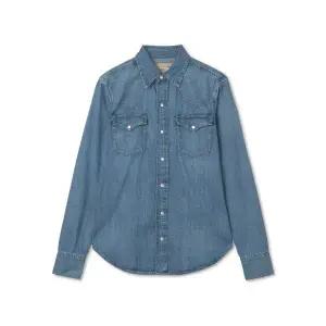 [폴로 랄프 로렌]POLO RALPH LAUREN W 데님 웨스턴 셔츠 - 블루 WMPOSHTNDO20336-400 898775