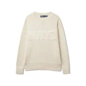 [폴로 랄프 로렌]POLO RALPH LAUREN NYC 코튼 리넨 스웨터-크림 MNPOSWE16821906-101 898453