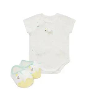 [블루독베이비](WH)포니뱀부바디수트,양말SET 46170-040-01_s