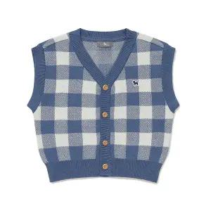 [블루독베이비](NY)체크루즈핏 니트 베스트 46119-220-02_s