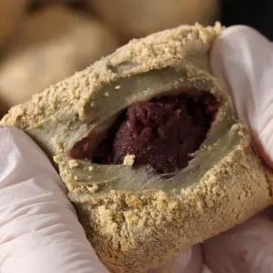 전통 방앗간 찰보리 콩쑥떡 국내산 HACCP 개별포장 40gx20개 굳지않는 전통떡 간식