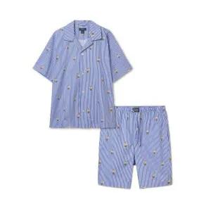 [폴로 랄프 로렌]POLO RALPH LAUREN 숏슬리브 베어 파자마 세트 - 블루 MAPOSLP0N320350-400 898039
