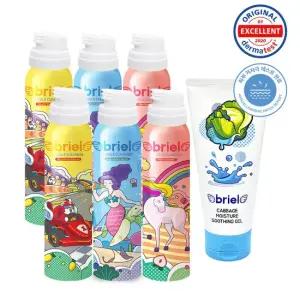 버블클렌저 200ml 6종 넓적누들형)+양배추 모이스처 수딩젤 160ml