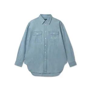 [폴로 랄프 로렌]POLO RALPH LAUREN W 엠브로더리 버튼 프론트 셔츠 - 샴브레이 WMPOSHTNDO20600-450 89...