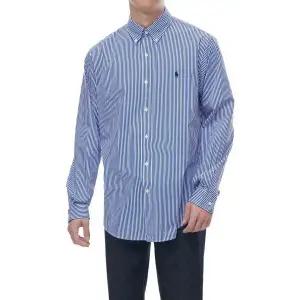 [폴로 랄프 로렌]POLO RALPH LAUREN 롱슬리브 포플린 셔츠 - 블루 MNPOWOV16822314-400 896911