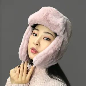 뽀송이 퍼 귀달이 방한모자