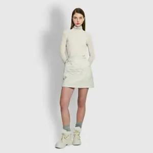 자주 발열온감 티셔츠 소프트 립 터틀넥 여성 보온 목티