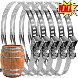 조정 가능 스테인레스 스틸 나사 밴드 호스 클램프 자동차 연료 튜브 파이프 웜 기어 플라이어 수도꼭지 수