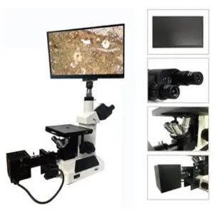 [더원사이언스] 도립형 모니터형 금속현미경 교사용 BM-MIM/최대 600배 관찰이 가능한 도립형 모니터형 금속 현미경/광학/과학교구