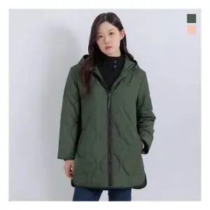 [지센] (2컬러) 에어필 경량 롱 패딩 점퍼 LOJPQ152 1024627