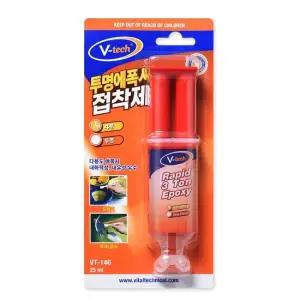 에폭시 일반형 주사타입 듀얼카트리지 25ml VT-146