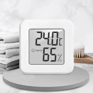 온도 디지털 온습도계 LUAZ 온도계 습도계 화이트 E01 WFLNWWM