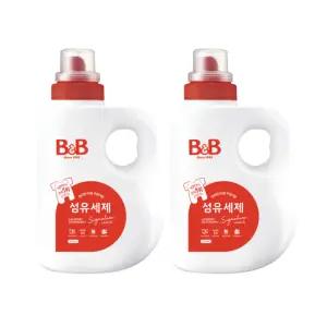비앤비 유아 섬유세제 시그니처향 본품 1500ml X2개