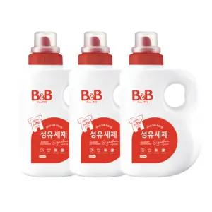 비앤비 유아 섬유세제 시그니처향 본품 1500ml X3개
