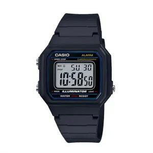 [신세계라이브쇼핑]카시오 W-217H-1A 남성 스퀘어 전자 손목 시계