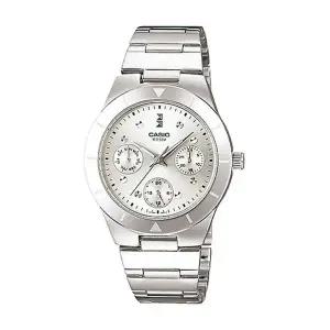 [신세계라이브쇼핑]카시오 LTP-2083D-7A 여성 아날로그 메탈 손목 시계