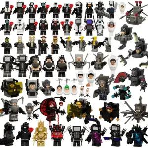 스키비디토일렛 미니레고 69종 세트 미니 피규어 블록