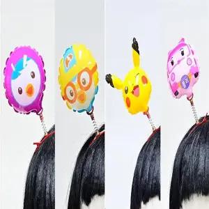 캐릭터 풍선 헤어핀