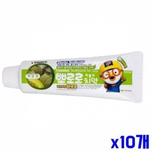 [골드스마일]WL 저불소 어린이치약 90g-메론향 x10개