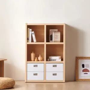 [리센트]S010021 정글 3단 800 책장 서랍추가