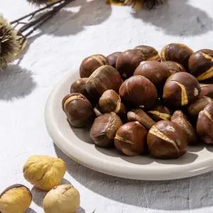 달콤한 스테비아 생율밤 1kg 칼집 알밤 / 산지직 송연구소