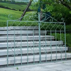 철제 빈티지 대문 전원주택 출입문 울타리 펜션 카페