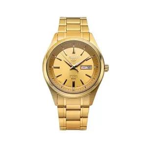 [신세계라이브쇼핑]세이코 SNKN96J1 오토매틱 골드 라운드 남성 메탈시계