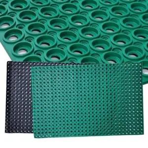 미끄럼 방지 실내 고무 초록색