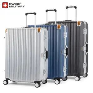 스위스밀리터리 화물용 여행용 알루미늄 캐리어 28인치 프리미엄 SM-C628N