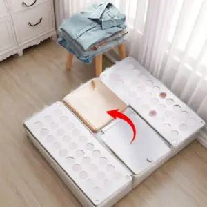 고품질 의류 정리판 티셔츠 접기 트레이 빨래 정리 평판 옷 도구 (WFKFZYK)