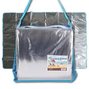 고품질 대형 방수 경량 돗자리 8-9인용 캠핑용 수납 은박 스타일 (WFKG0NT)