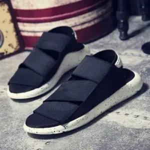 캐주얼 남녀공용 3CM 샌들 독특한 아웃솔 밴딩끈 샌들 WF6160D