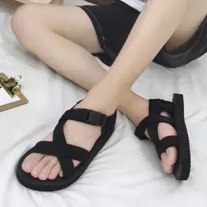 엑스 스트랩 남녀공용 샌들 버클 끈조절 데일리슈즈 WF6160C