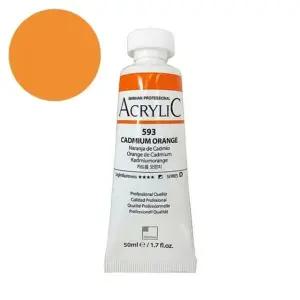 신한 아크릴물감 50ml NO.511 퍼머넌트옐로우오렌지 갑(3개입) (WFKGEU0)