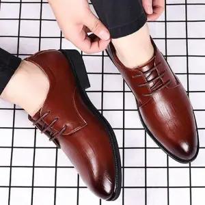 고급 남성 스트레이트 구두 정장 캐주얼 슈즈 WFLOZBM