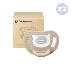 더블하트 노리개 젖꼭지 실리콘 쪽쪽이 L 출산 준비 BNA