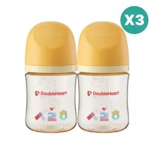 더블하트 PPSU 아기 젖병 160ml 6개 젖꼭지 6개 한글 BNA