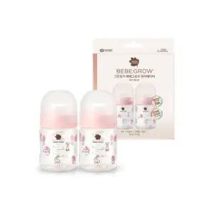 그린핑거 신생아 젖병 토끼 출산 선물 트윈팩 160ml BNS