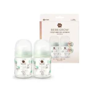 그린핑거 모유 분유 수유 젖병 북극곰 160ml 트윈팩 BNS