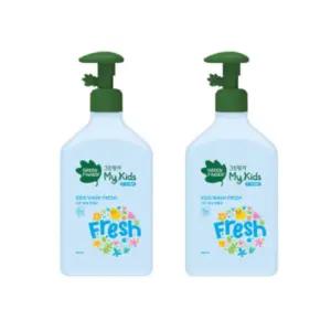 그린핑거 마이키즈 아기 키즈 바디워시 500ml 2개 BNS