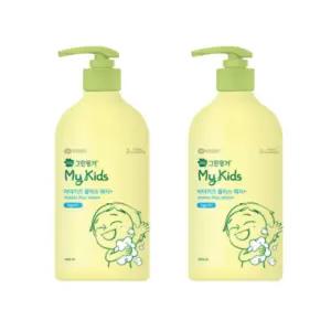 그린핑거 마이키즈 유아 바디워시 대용량 500ml 2개 BNS