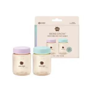 그린핑거 베베그로우 이유식 보관 용기 휴대용 160ml BNS