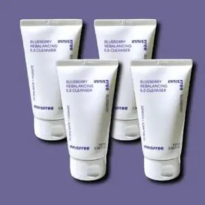 이니스프리 블루베리 리밸런싱 5.5 클렌저 100ml 4개