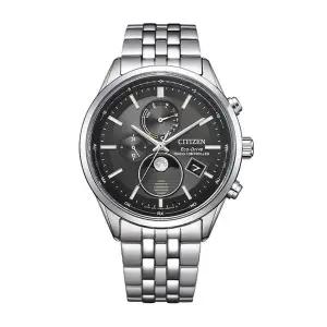 [신세계라이브쇼핑]시티즌 BY1030-50E 에코드라이브 라디오컨트롤 문페이즈 남성 메탈 시계