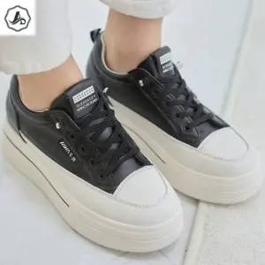 [애슬릿] 여성 스니커즈 키높이 단화 캔버스 심플 캐주얼