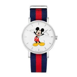 [신세계라이브쇼핑]크로마농 MICKEY36 SW RE 미키마우스 남녀공용 나토 밴드 시계 36mm