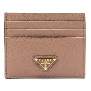 [명품] 사피아노 트라이앵글 로고 카드지갑 1MC025 QHH F0236